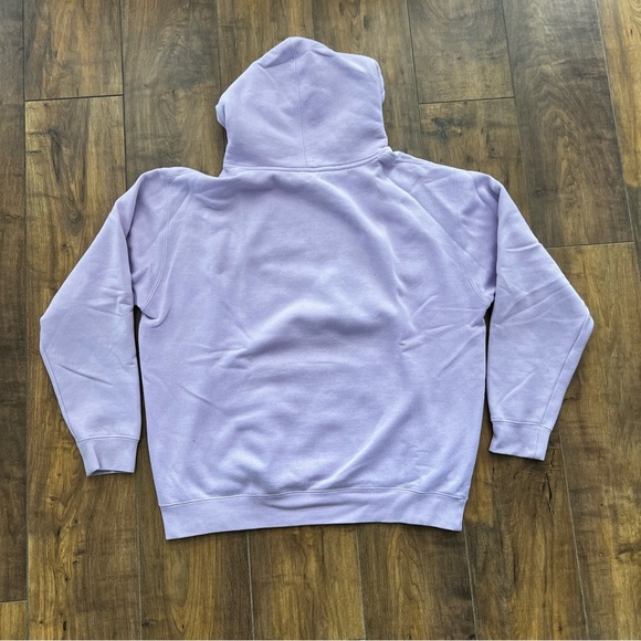 Welcome Skateboards Scrawl Embroidered Pullover Hoodie - Lavender. Men’s L - Picture 3 of 5